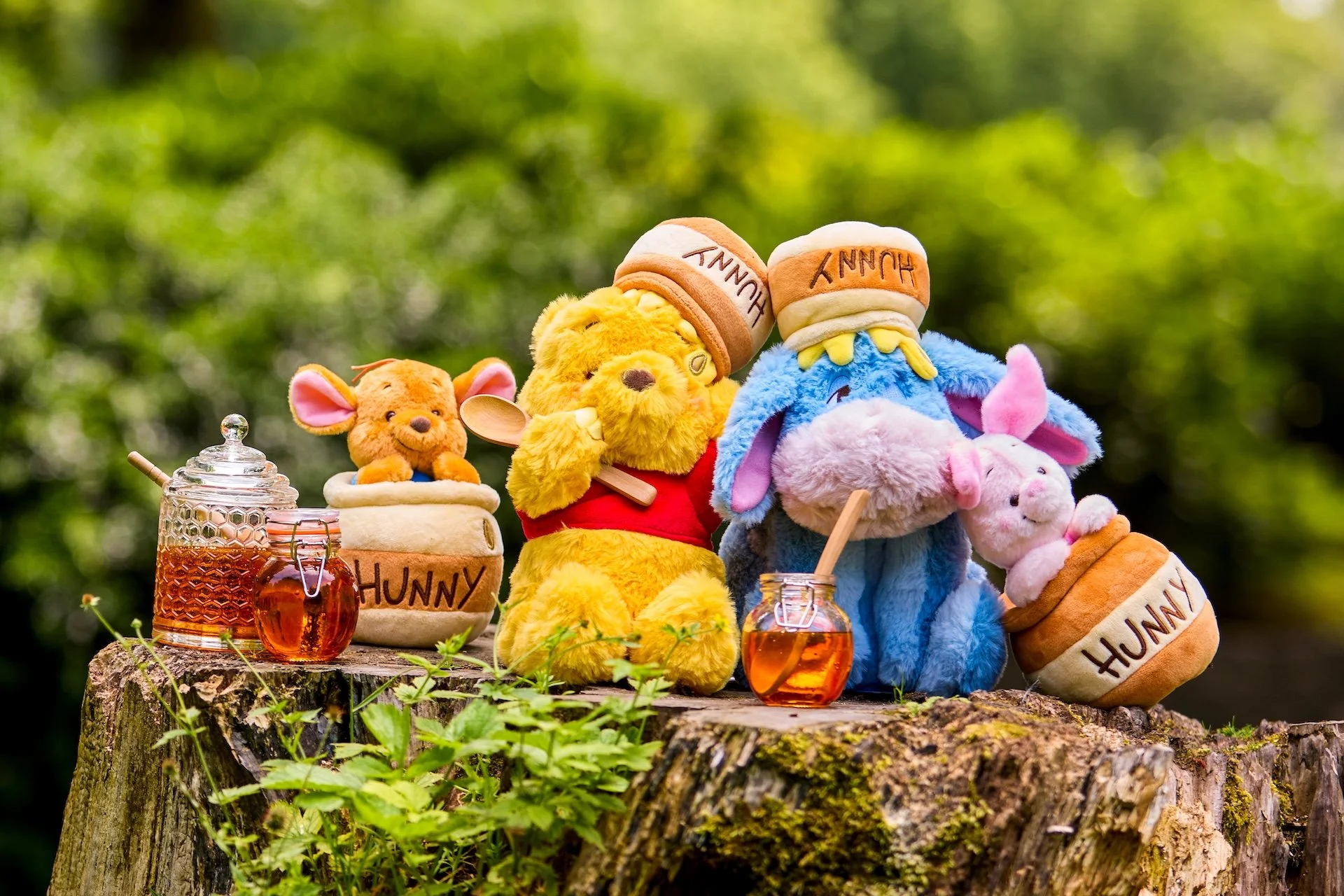 Happy Hunny Days Winnie the Pooh and Friends Plush Collection on